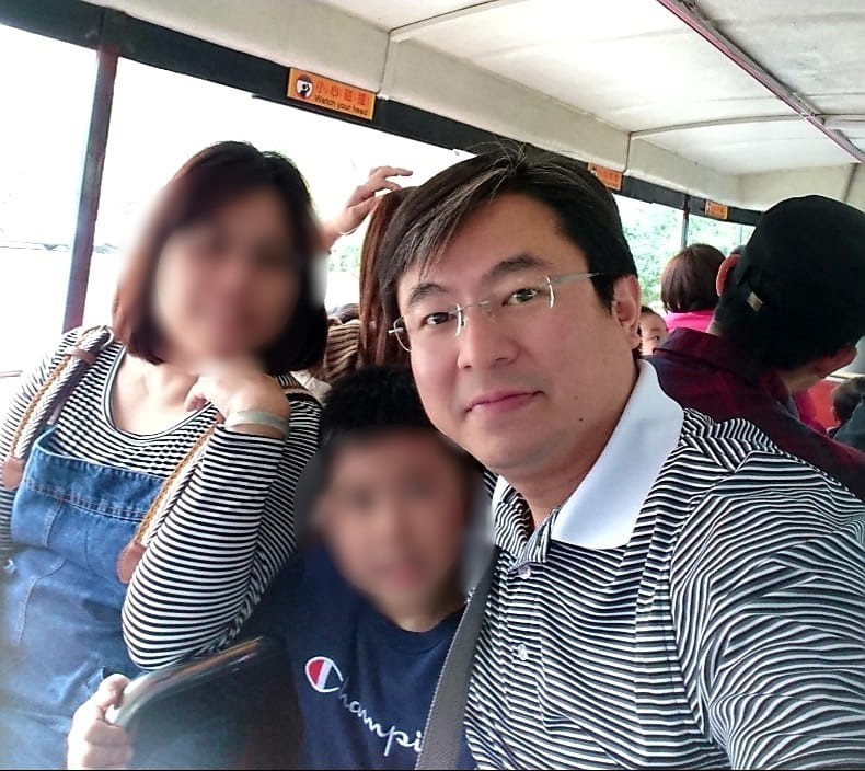 宜蘭縣議會9職等祕書宜蘭縣議會51歲黃毓恒「一家3口」驚傳失聯。（翻攝自黃毓恒臉書）