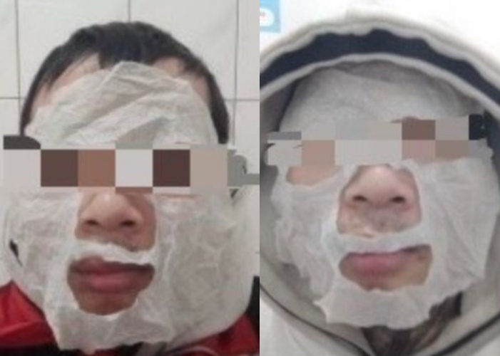 foodpanda驚爆「面膜外送詐騙」！他半年盜18人帳號、輕鬆過臉辨大撈5萬。（翻攝畫面）