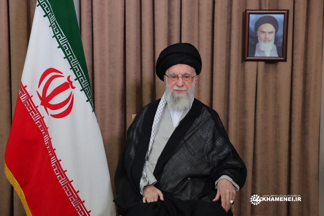 哈米尼反嗆川普說不會投降，還表示美國若介入會有無法彌補後果。（翻攝哈米尼Ｘ）