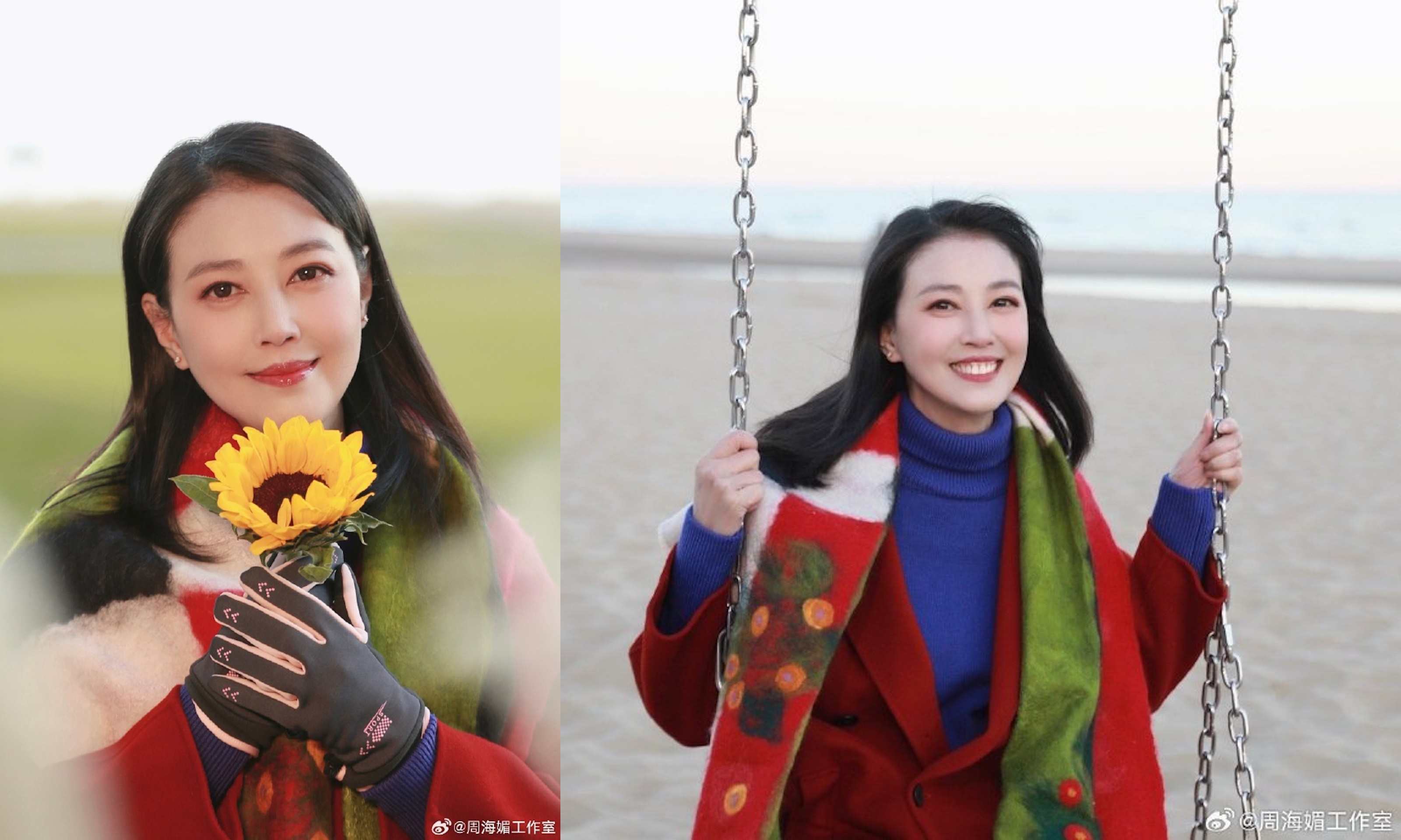 57歲港星周海媚因病過世，享年57歲。（翻攝自周海媚工作室微博）