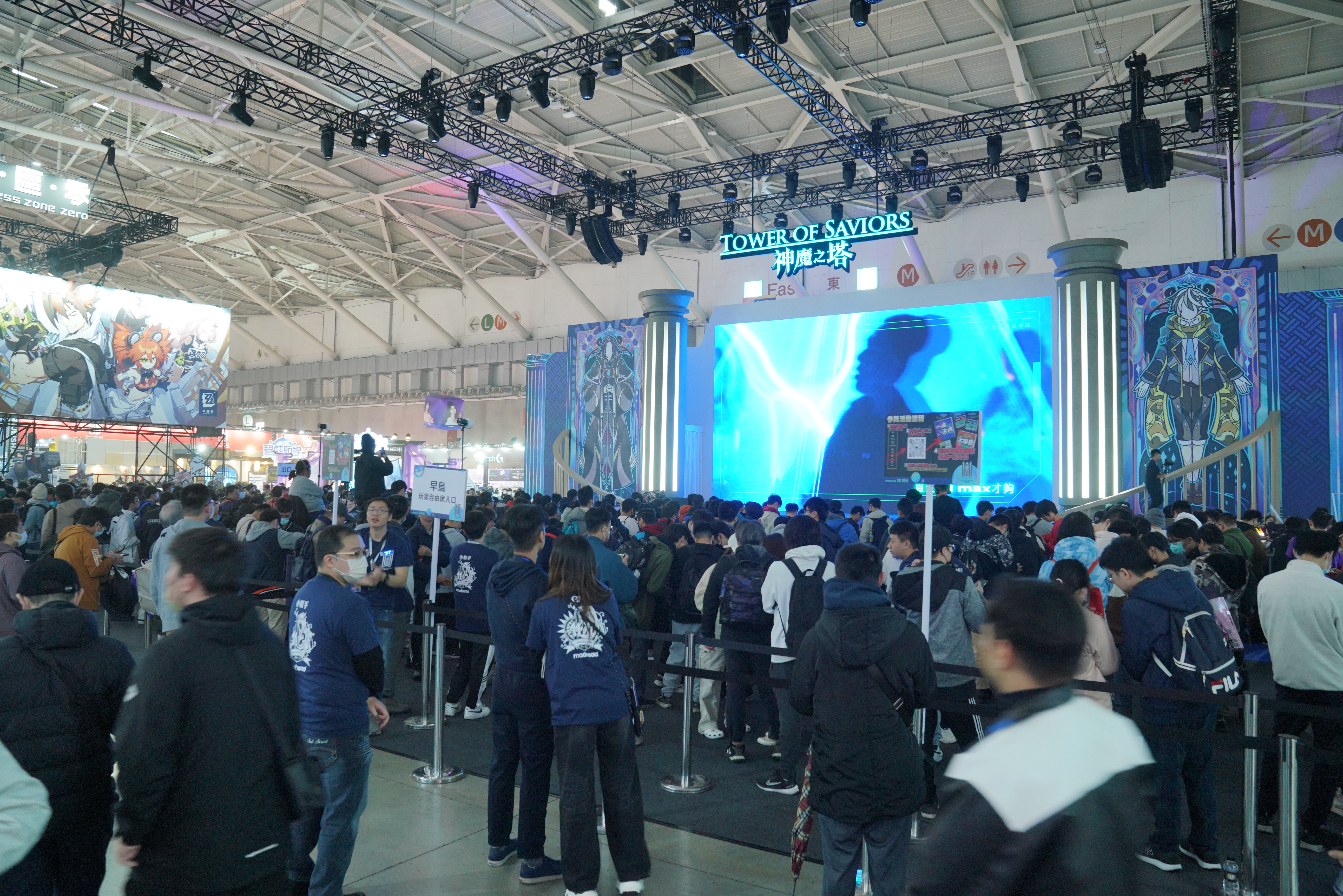 神魔之塔向來都是電玩展人氣王。