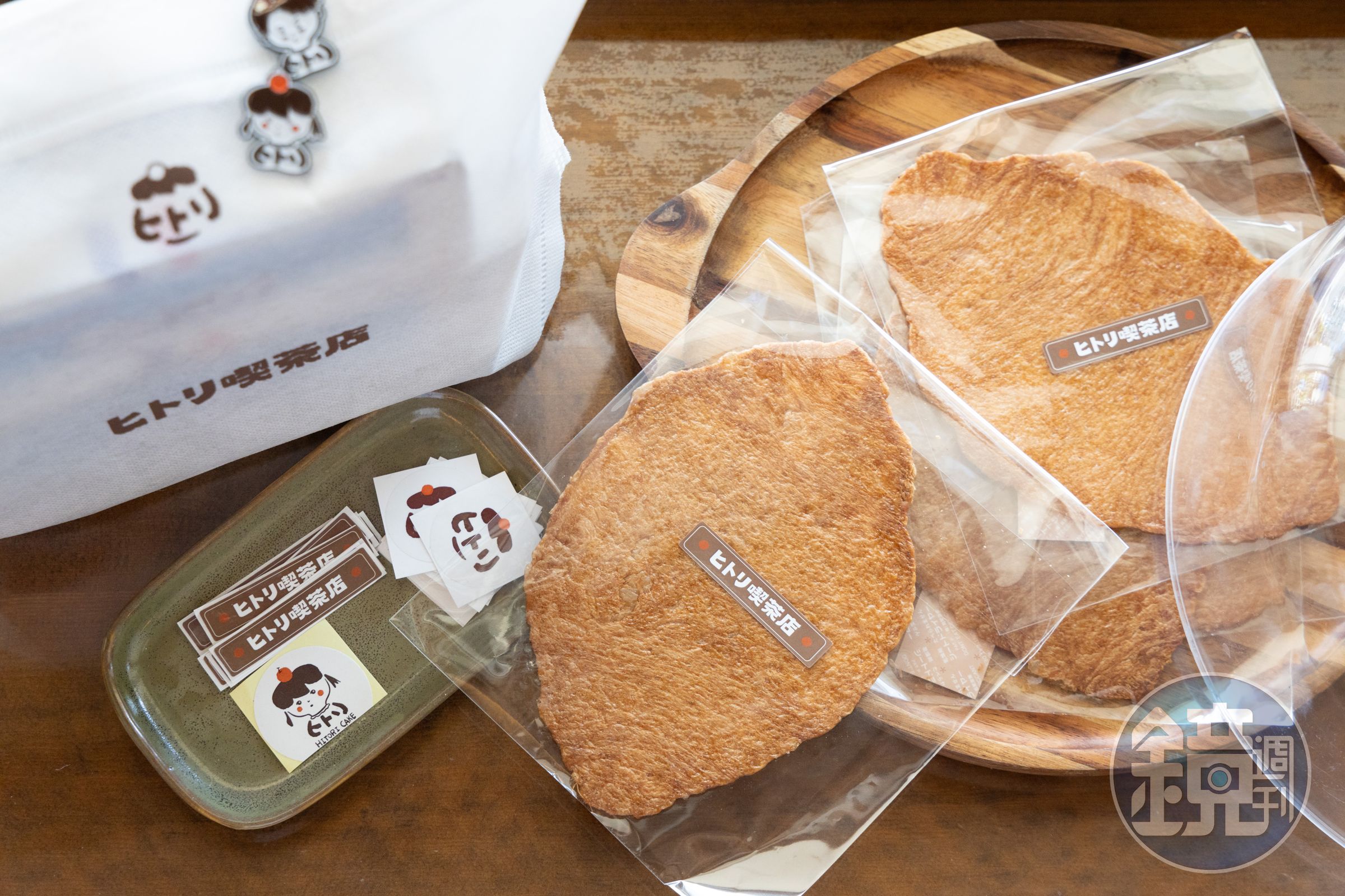 香酥薄脆的「香脆扁可頌餅乾」，一次能嘗到餅乾的酥脆口感，可頌的香甜滋味。（48元／份）