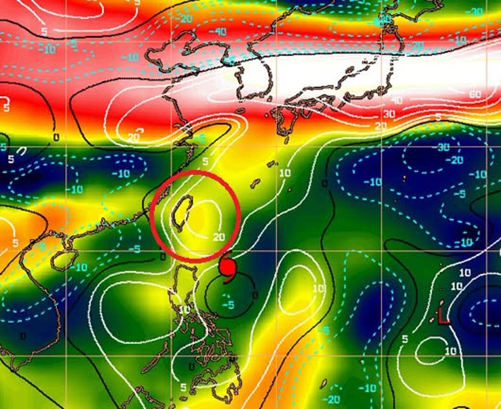 米克拉剛升強颱就遇風切 鄭明典曝最新狀況:核心結構受干擾