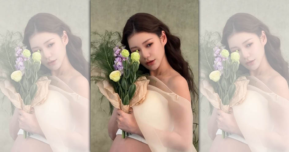 馬筱梅在社群分享孕肚照片。(翻攝自ig)