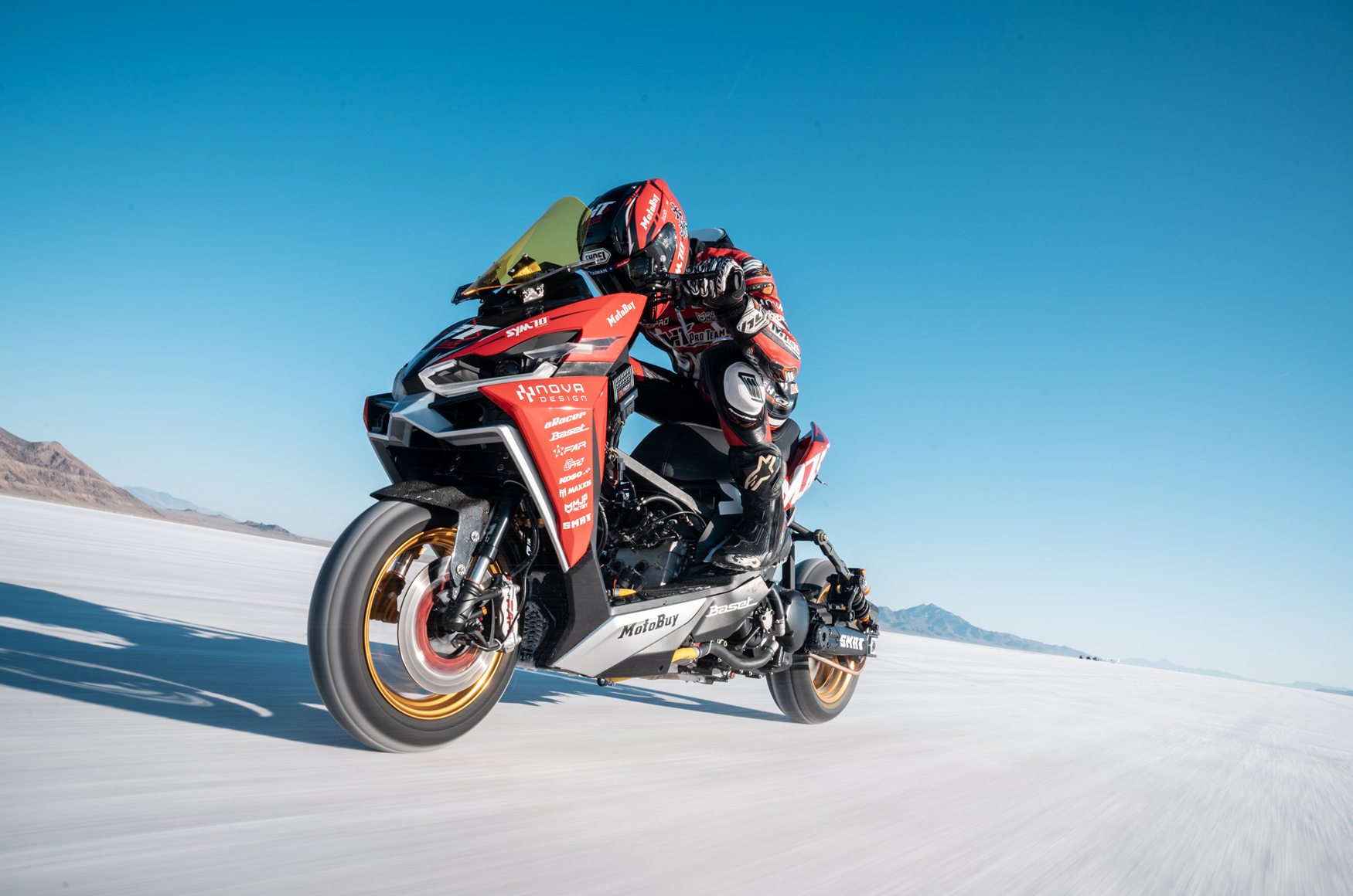 【Racing Focus】速度與意志的對決！SYM如何在美國鹽湖城挑戰200公里極速？