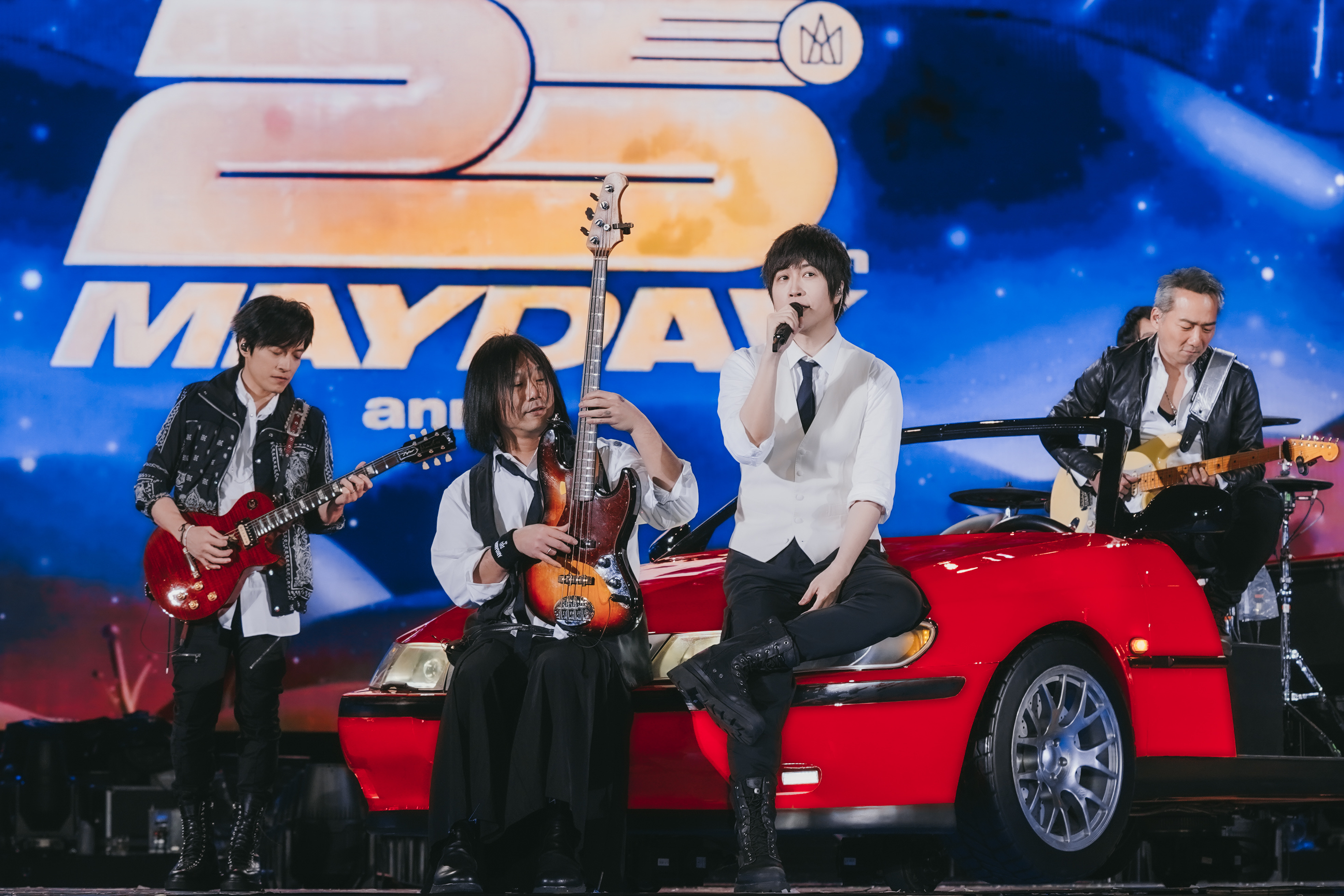 五月天《回到那一天》演唱會於上海體育館連唱11場再創新紀錄。（相信音樂提供）