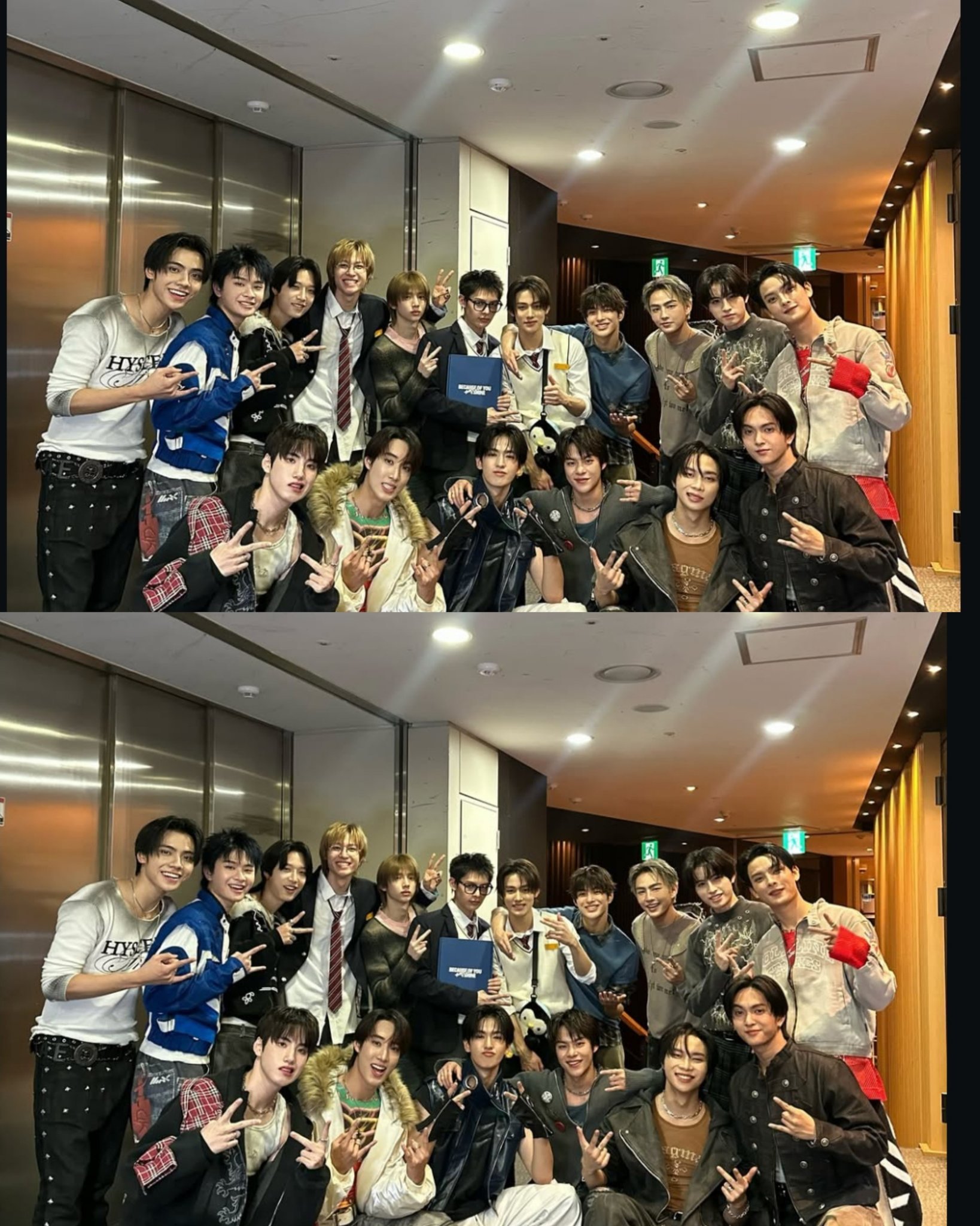 BUS和韓團CORTIS相見歡，一起合跳〈GO〉超可愛。（翻攝BUS IG）