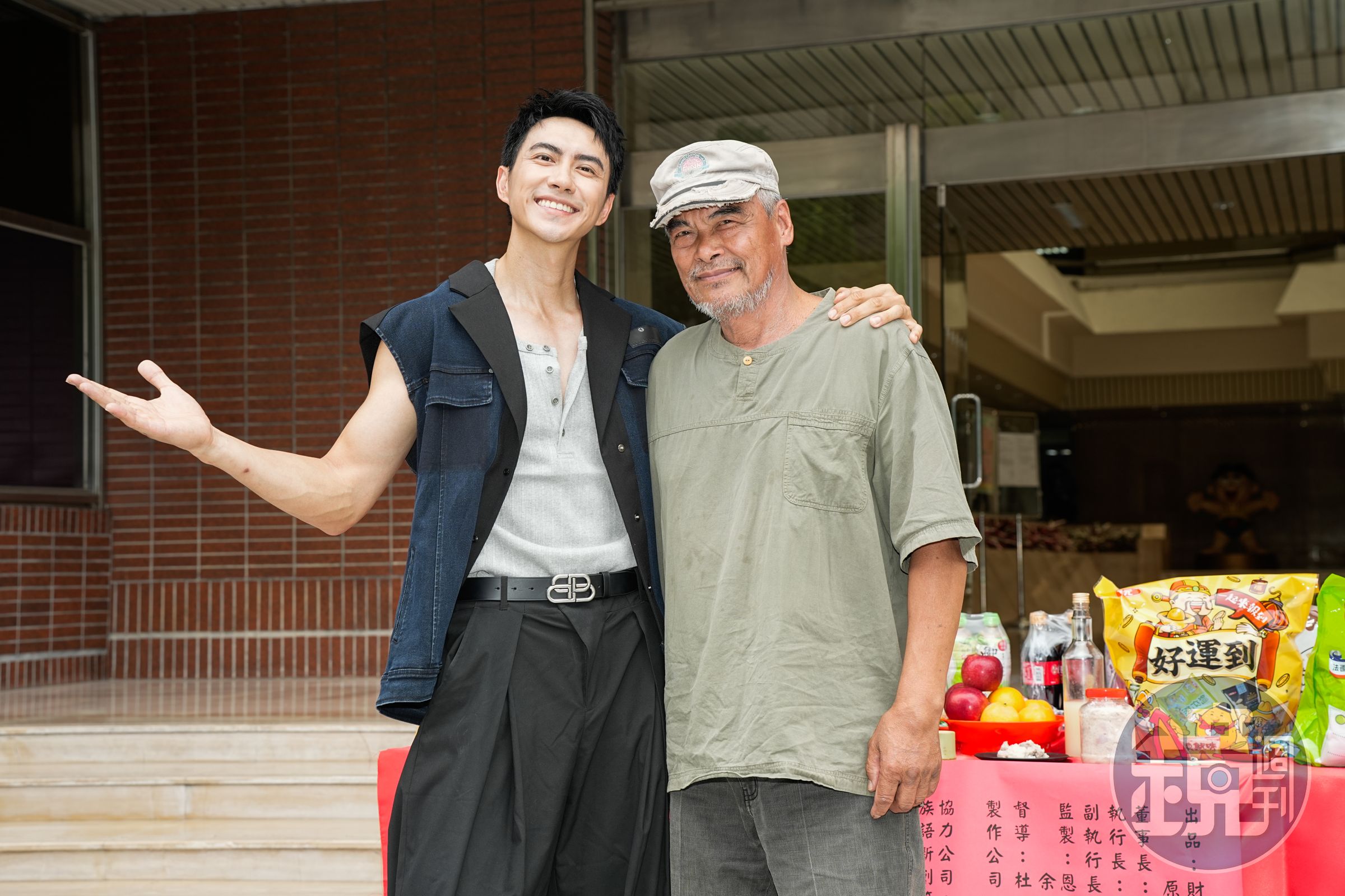 林慶台和潘君侖在新戲演祖孫。