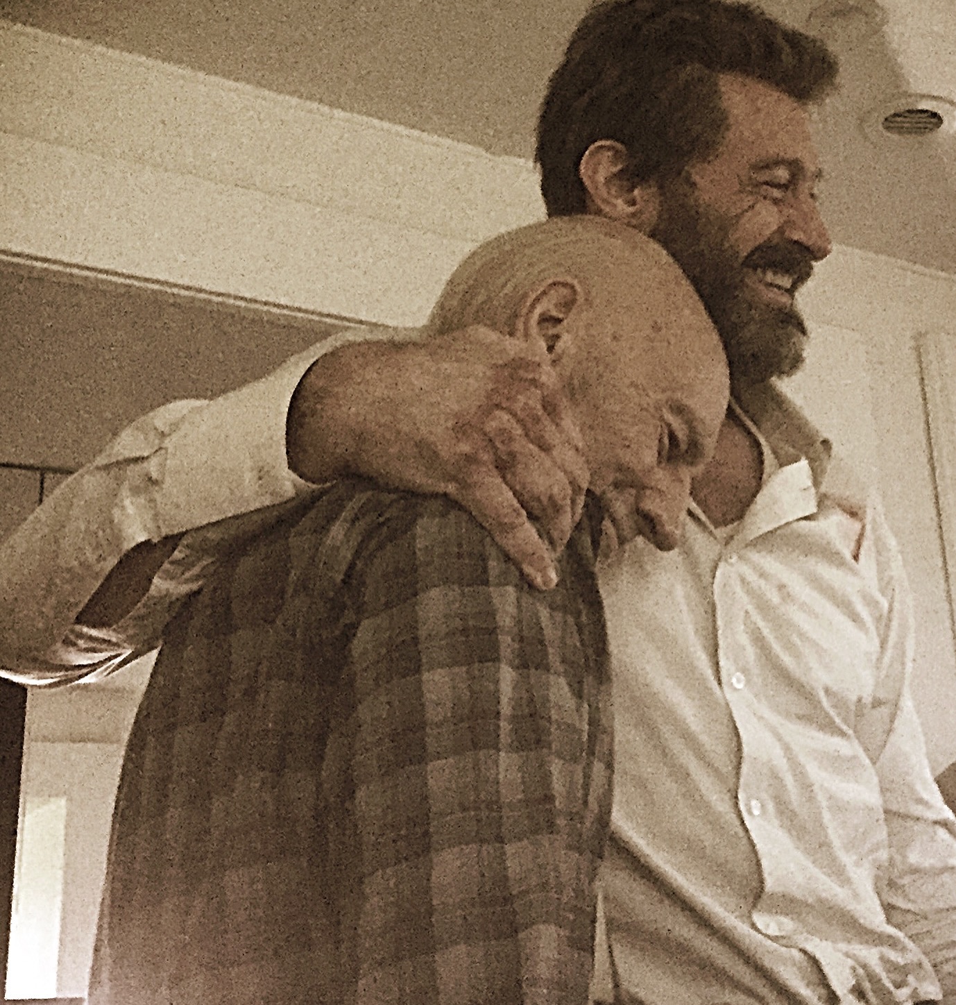 休傑克曼發文悼念好友派翠克史都華。（翻攝自IG@thehughjackman）
