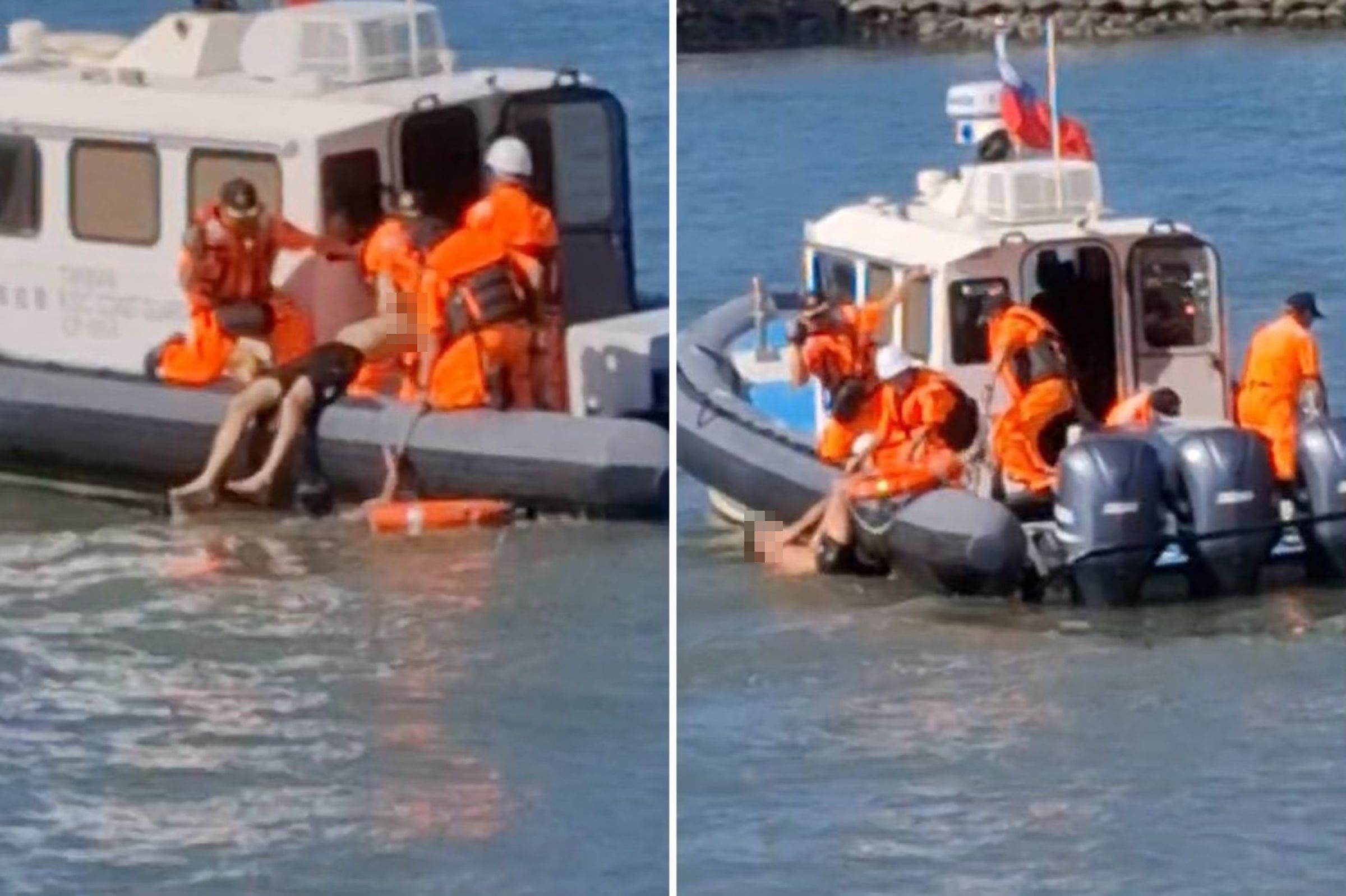 7國中生約玩水全員溺水，1人仍失蹤。（翻攝記者爆料網）