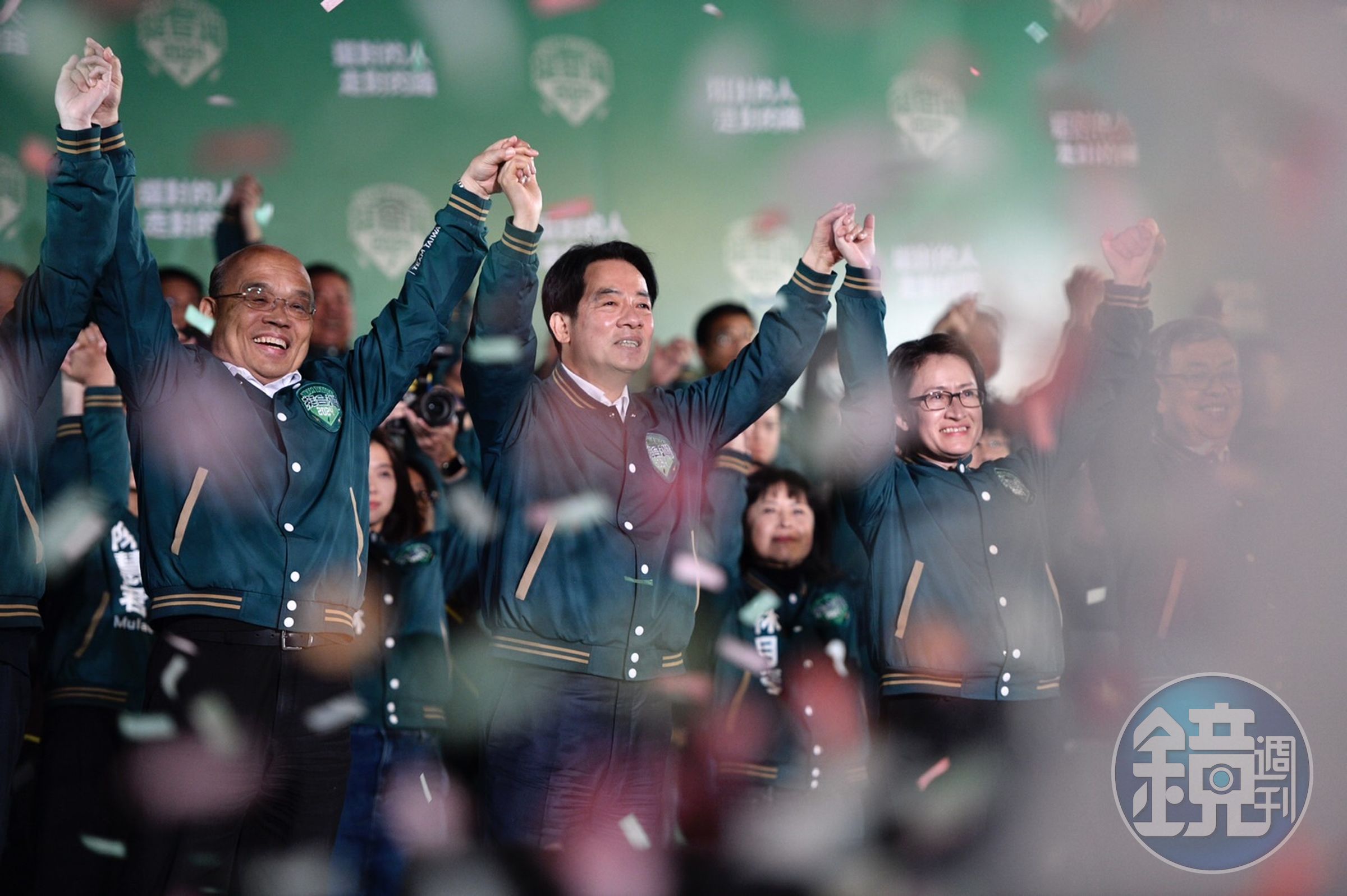 民進黨賴清德搭配蕭美琴拿下558萬票當選下一屆總統,將接棒蔡英文總統延續執政。
