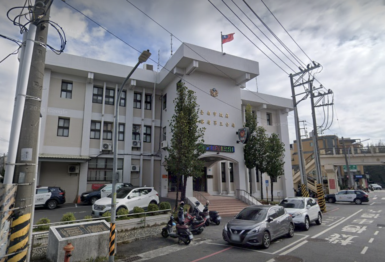 台南市第三分局巡邏員警撞死70歲婦女，依過失致死罪嫌送辦。（示意圖，翻攝Google Map）