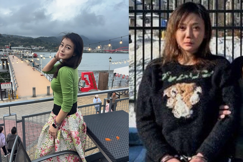 女星李婷宜（左）曾以成龍電影《一個好人》嶄露頭角，後來認識劉喬安（右）遭騙錢負債及造謠賣淫。（翻攝網路）