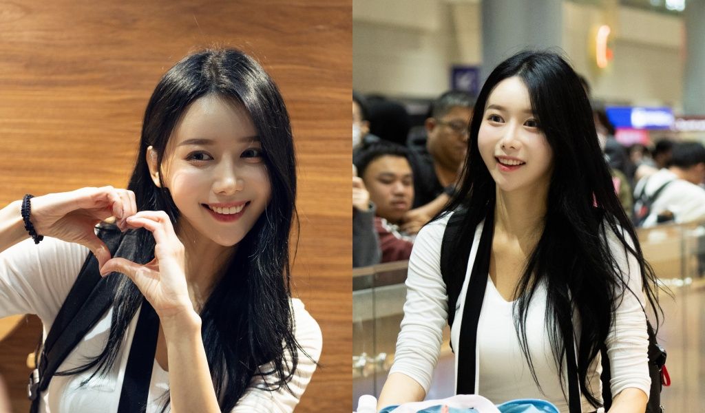 李雅英今年成為T1聯盟台啤永豐雲豹職籃啦啦隊一員，擁有大批粉絲。（翻攝自鏡新聞）