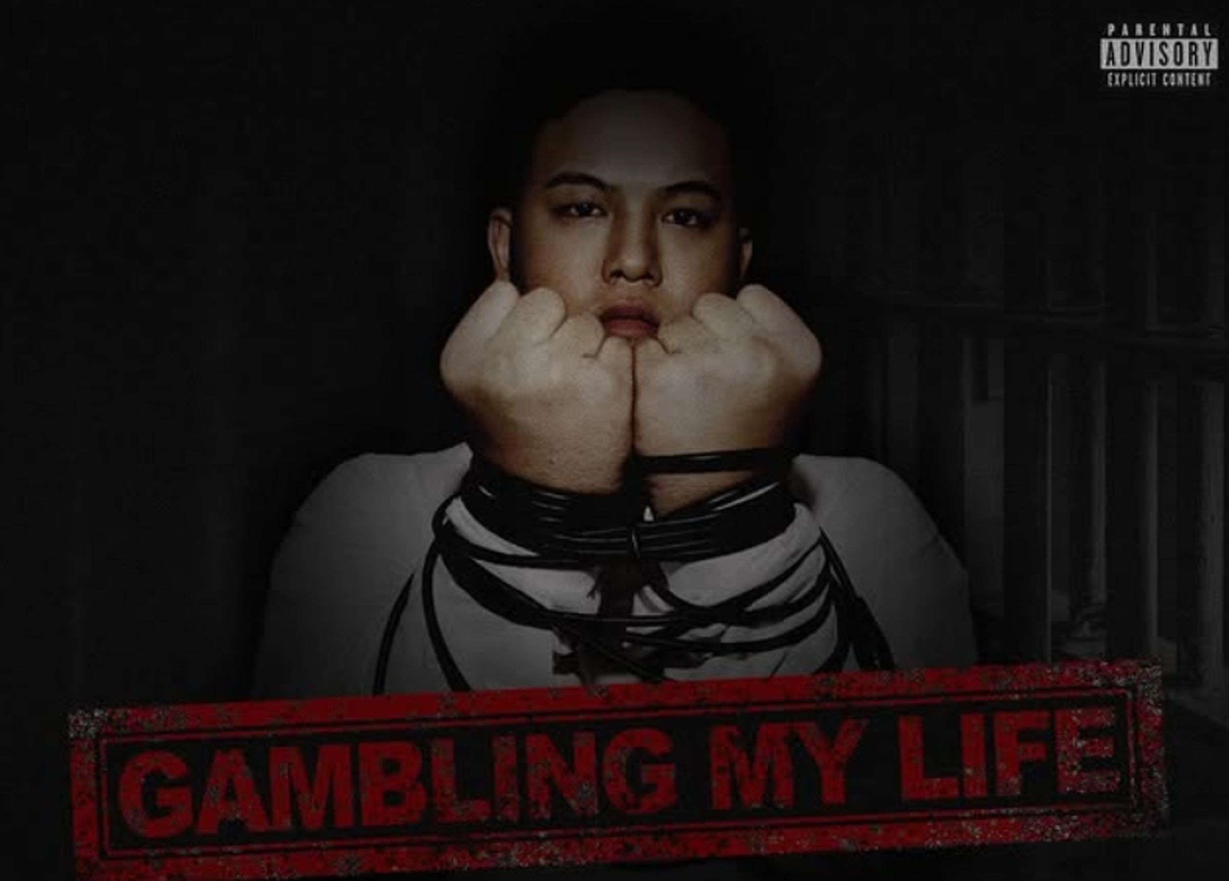 Gambler涉販毒遭羈押禁見,而他曾在MV中被上銬。(翻攝自Instagram@wd221_gambler)