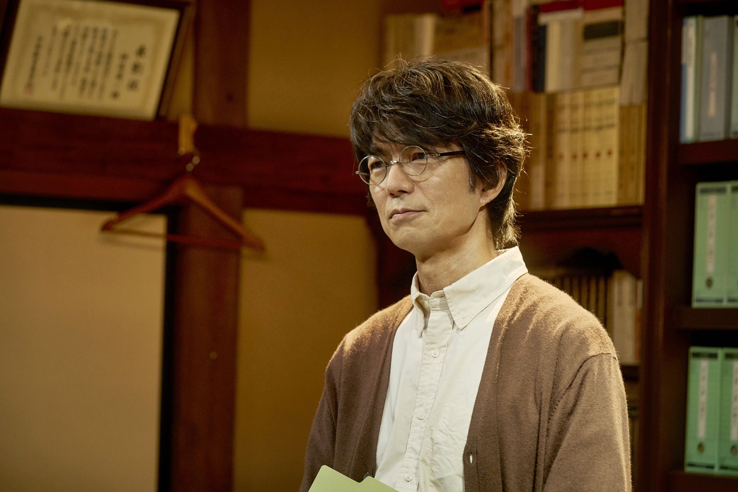 仲村亨在片中飾演有村架純的父親。（采昌提供）