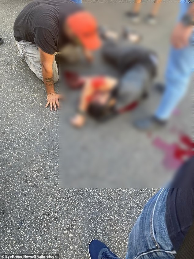 疑真主黨人員被爆受傷。(翻自《每日郵報》)