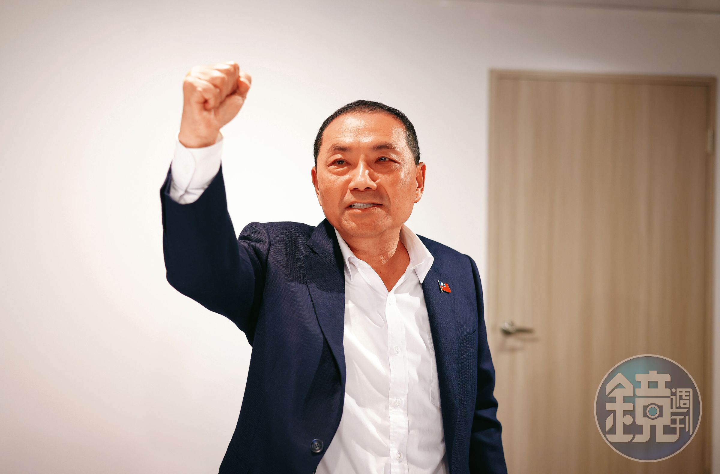 總統大選進入關鍵倒數,侯友宜接受本刊專訪說:「我對選情100%有信心。」