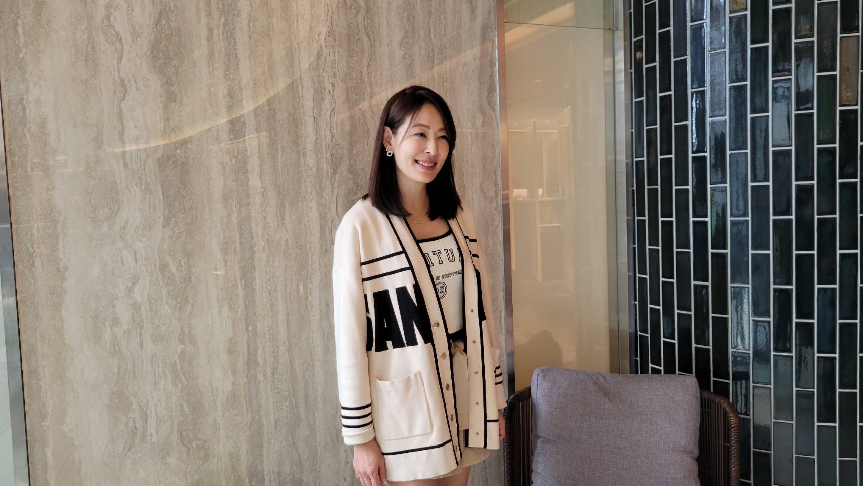 賈永婕自認從小讓兒女適性發展。