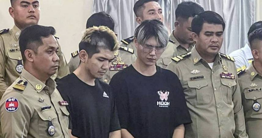 如今晚安小雞刑滿出獄，傳出今日晚間搭機返抵桃園機場，下機沒多久就因疑似另涉其他案件，會被航警帶走。（翻攝自柬中時報）