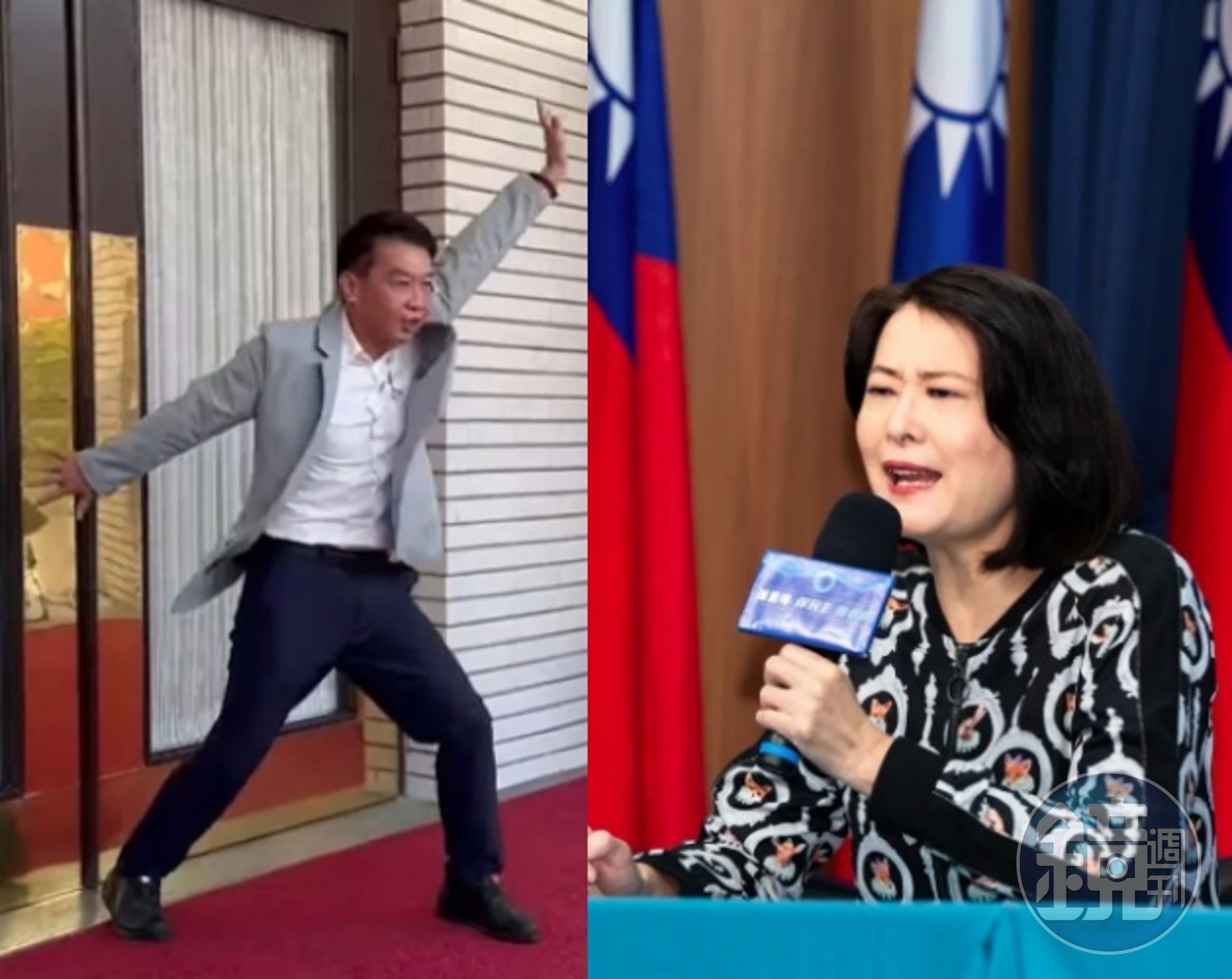 許智傑指出王鴻薇過去的種種抹黑控訴,而王鴻薇本人也親自回嗆。(翻攝自facebook @葉元之/本刊資料照)
