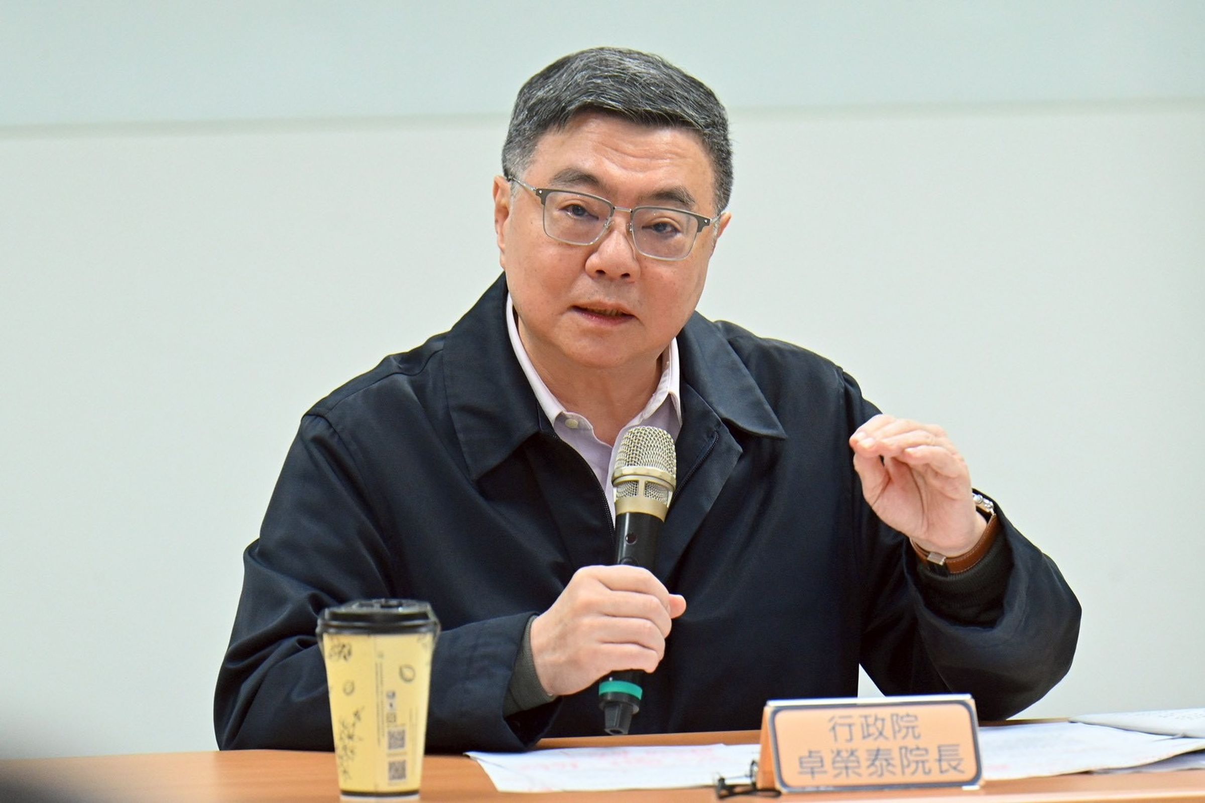 行政院長卓榮泰出席工研院先進半導體研發基地動土典禮。(行政院提供)