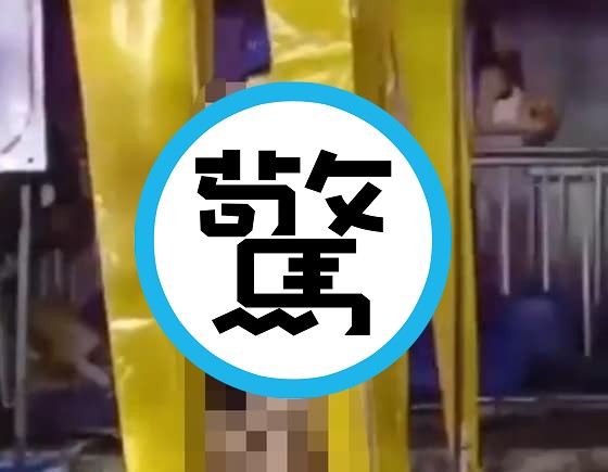 潑水節18禁鹹濕活春宮！兩人身分曝光，被罵爆「X國恥辱」。（翻自《NEWS 1》）