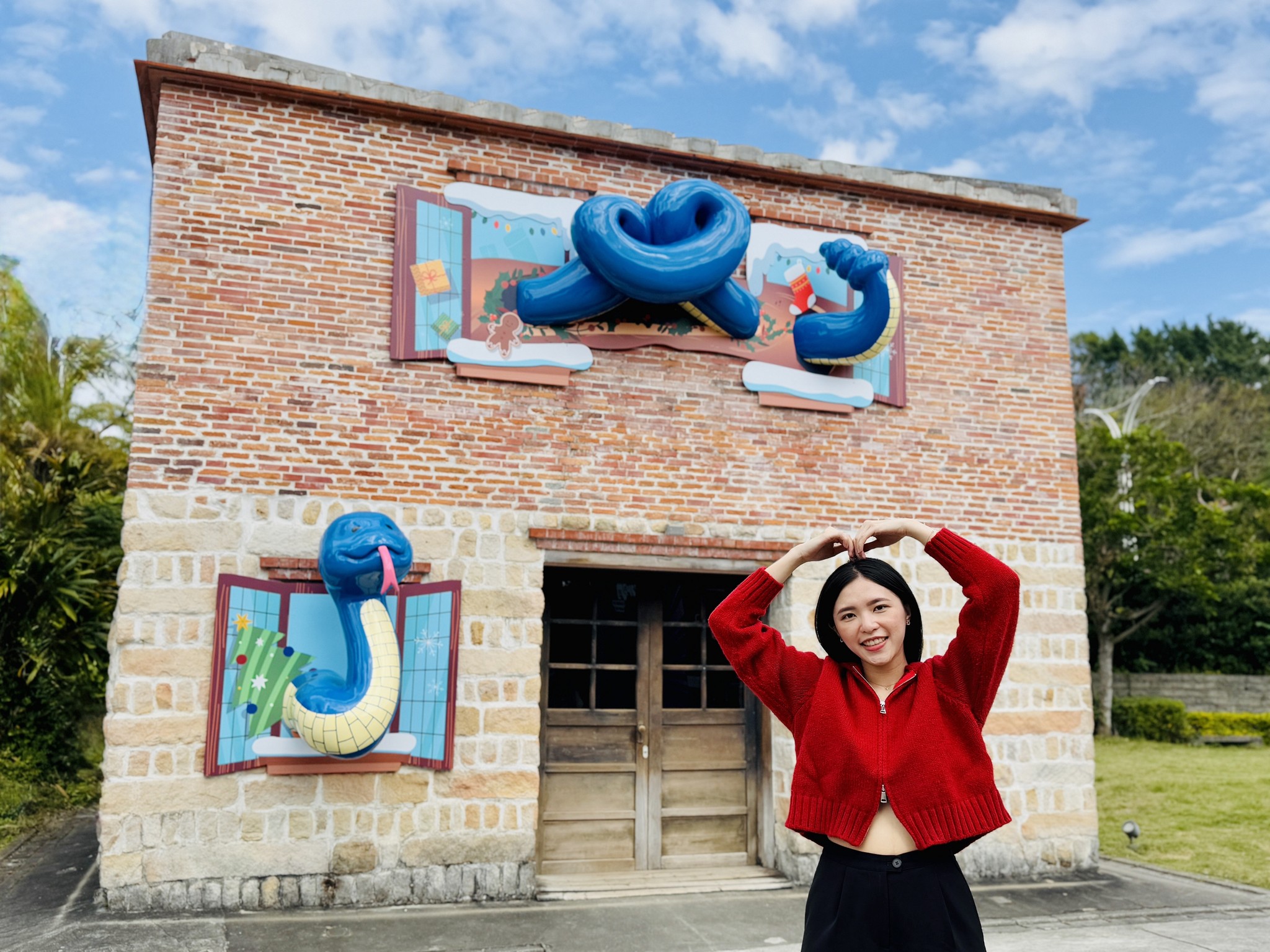 走春沒有idea嗎？在北部的朋友們不妨一起來淡水看「響尾屁屁蛇」吧！（淡水古蹟博物館提供）