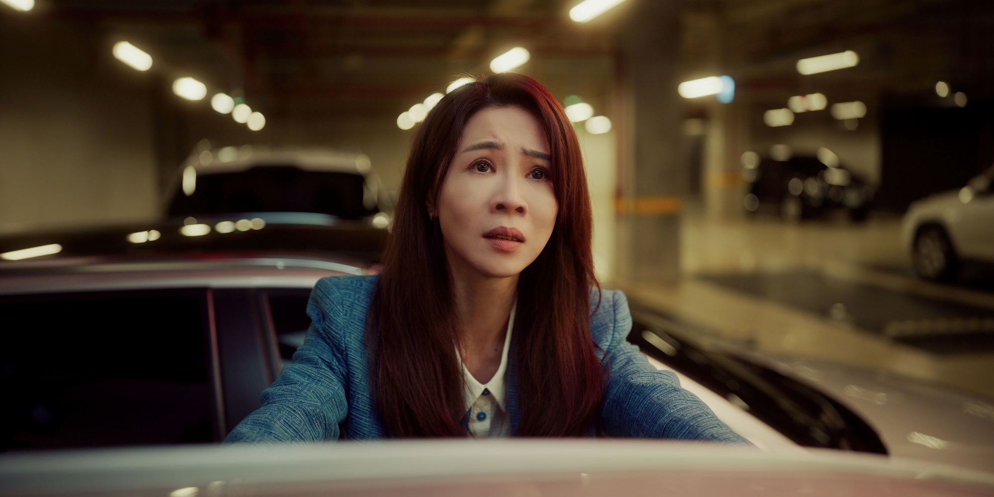 謝盈萱坦言總是覺得自己不夠好，演出《影后》時壓力超大。（Netflix提供）