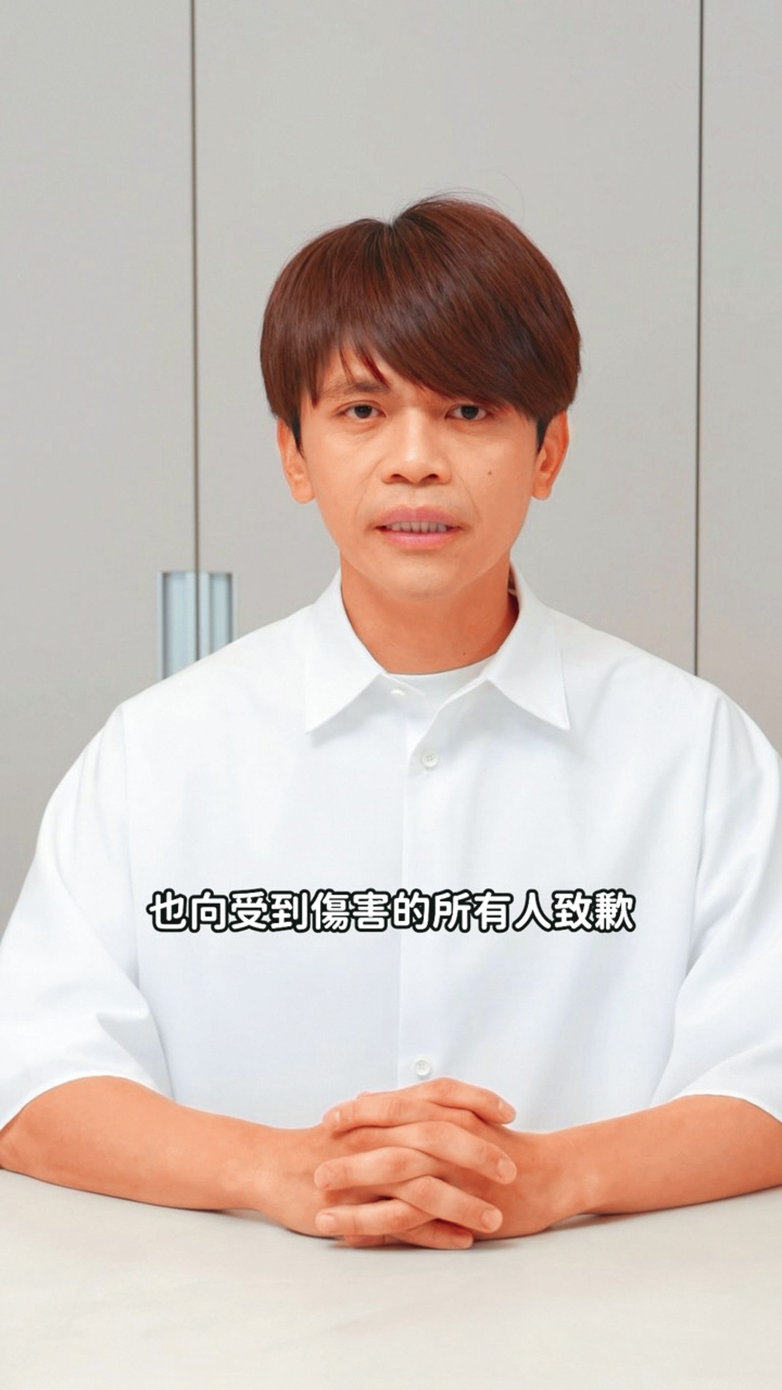 蔡阿嘎因「似顏繪」AI事件二度道歉，但其後的言論和行為卻讓風波越滾越大。（翻攝自蔡阿嘎臉書）