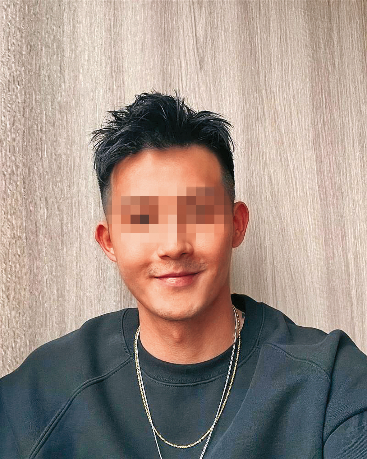 倪暄被爆背著男友劈向陳晨威；當時「男友」樣貌一度曝光，被讚激似鮮肉時期的陳冠希。（翻攝自IG）
