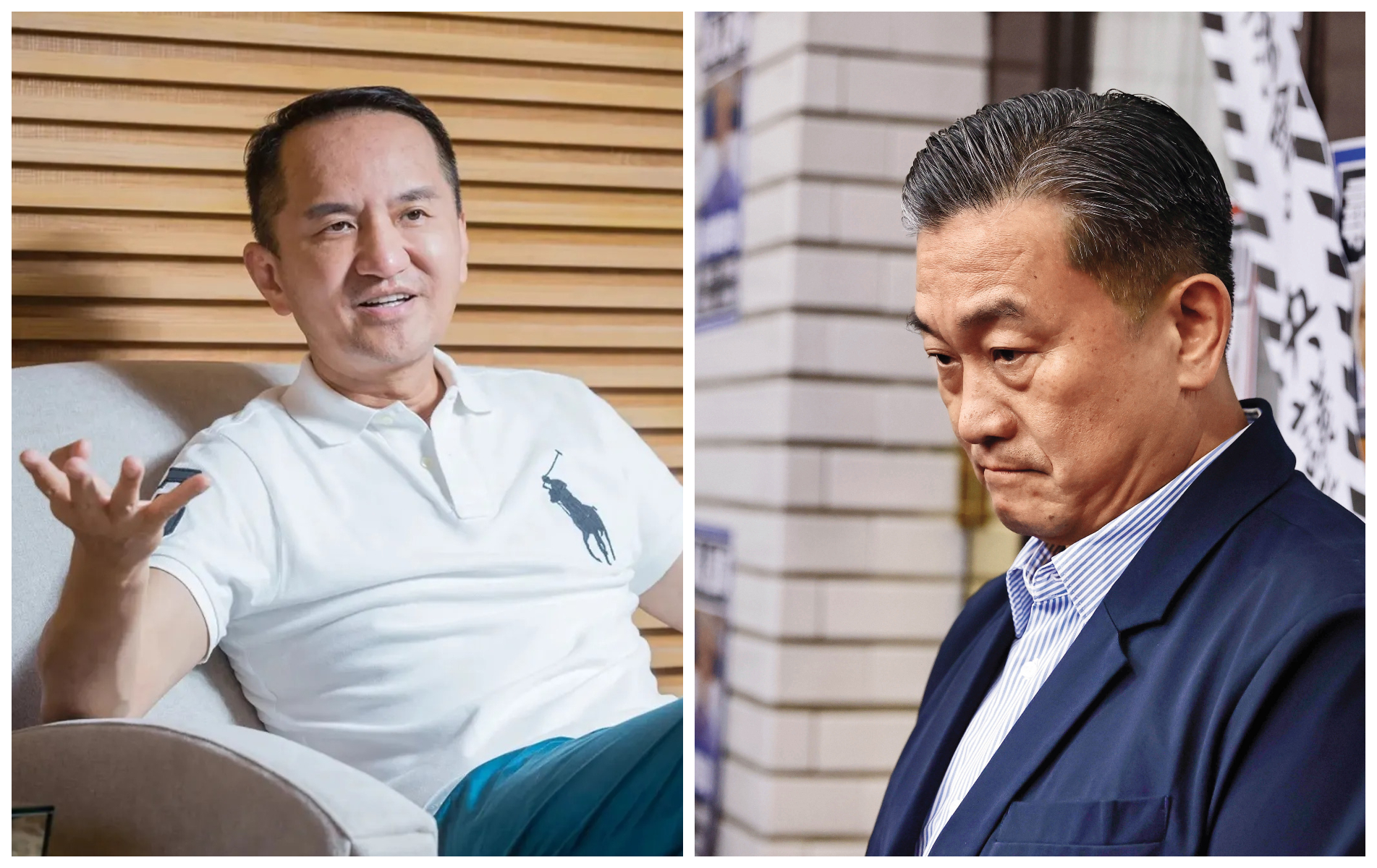 王定宇（右圖）2022年曾到常如山（左圖）豪宅餐敘。（本刊資料照）