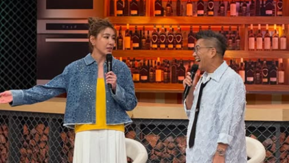 沈玉琳告假節目，小禎救火代班。（翻攝自社群）