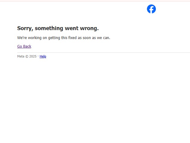 不用懷疑！臉書多地大當機，全球網友哀號。（翻自臉書）