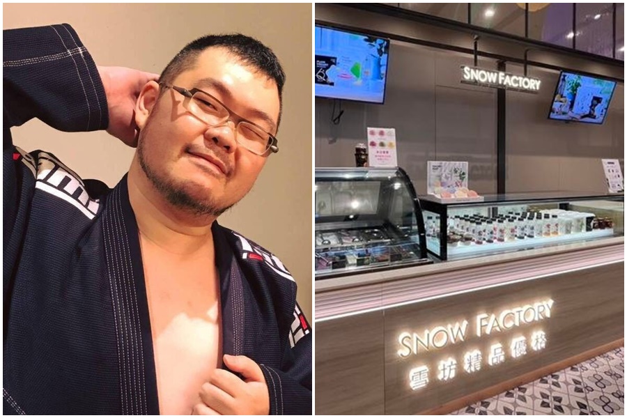 網紅四叉貓（劉宇）過去曾因偏激言論引發爭議，曾合作的雪坊鮮果優格品牌也開第一槍，宣布未來不再合作。（翻攝自雪坊鮮果優格、四叉貓臉書）