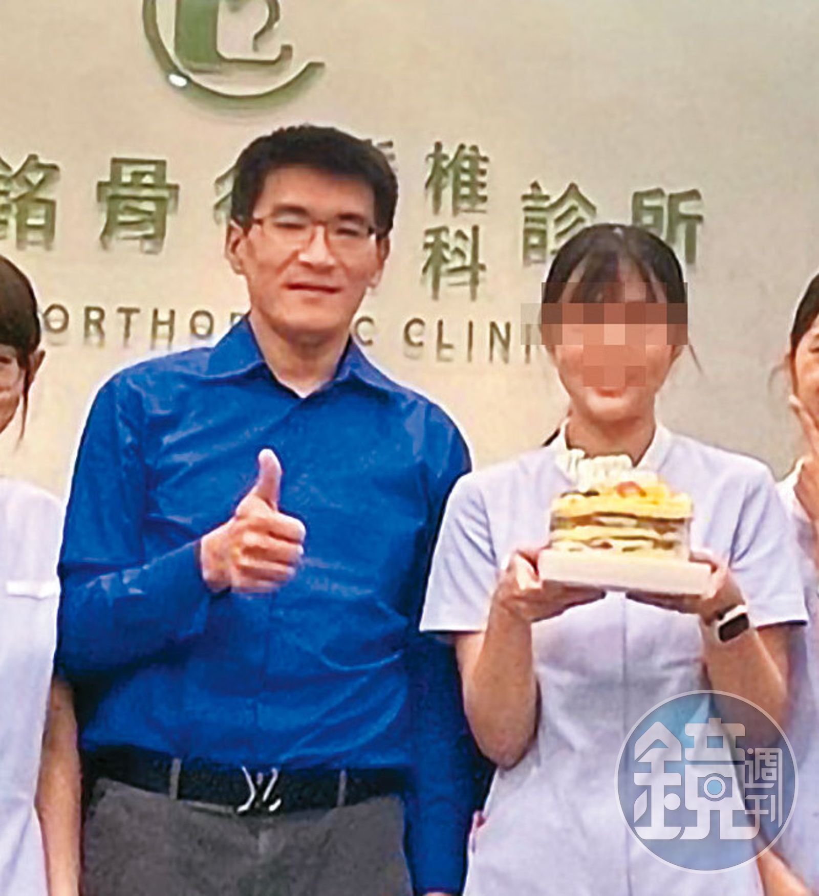 前第一女婿、骨科醫師趙建銘(左)跟自家診所護理師(右)關係曖昧。(資料照片)