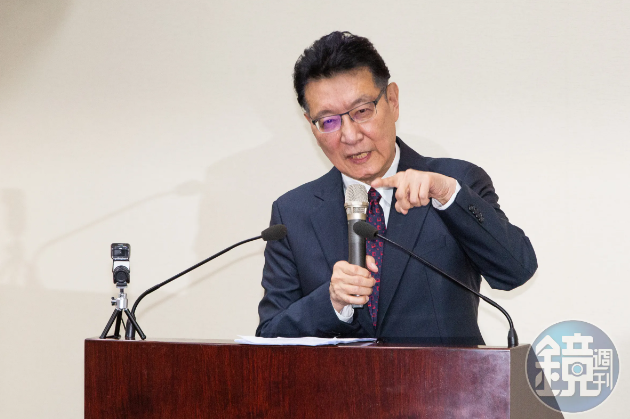 國民黨副總統候選人趙少康。