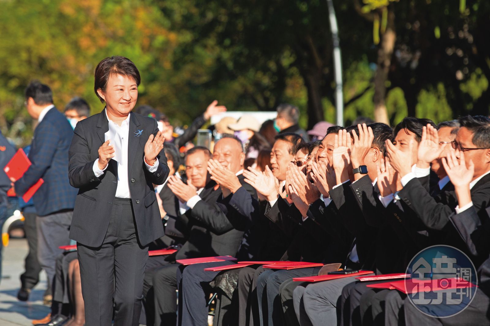 盧秀燕被各界看好代表藍營參選2028總統，但是否先搶攻黨主席，盧營內部意見分歧