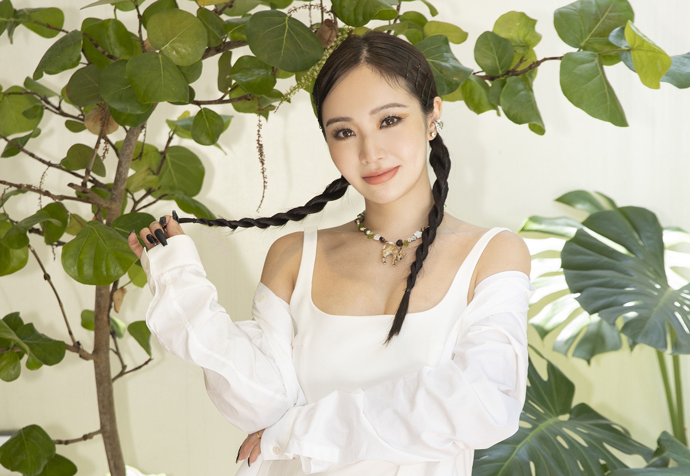 與彥文交往穩定,Kimberley也不急著結婚。(華豐數位提供提供)