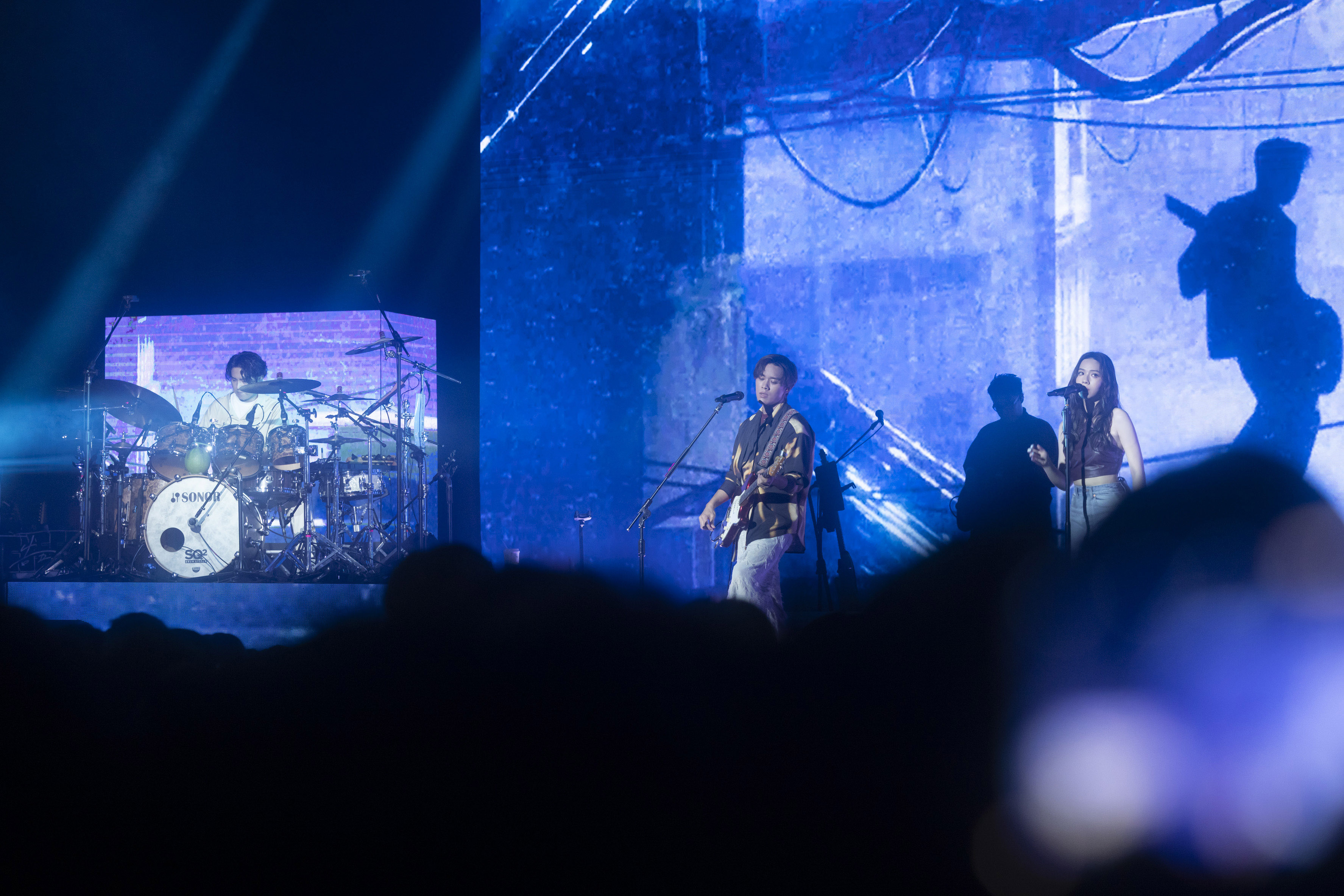 告五人上周末16日、17日在台北Legacy TERA連唱兩場。（相信音樂提供）