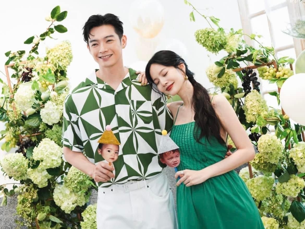 曾之喬舉行寶寶性別派對。（翻攝IG）