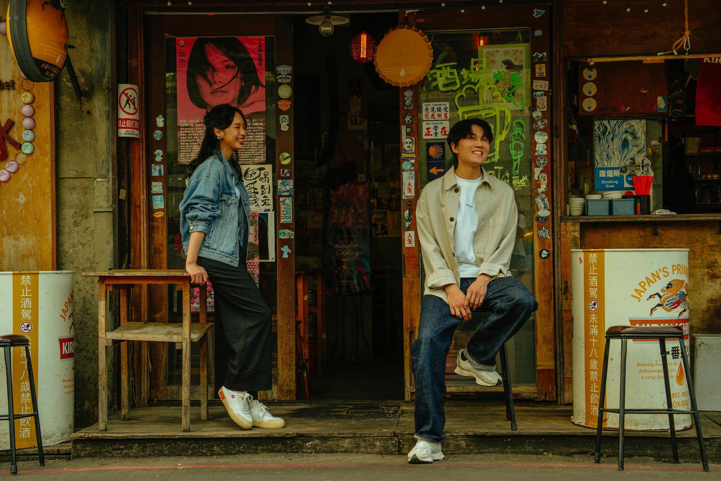 宇宙人20週年大企劃「回到未來」,小玉再見「舊情人」王渝屏。(相信音樂提供)