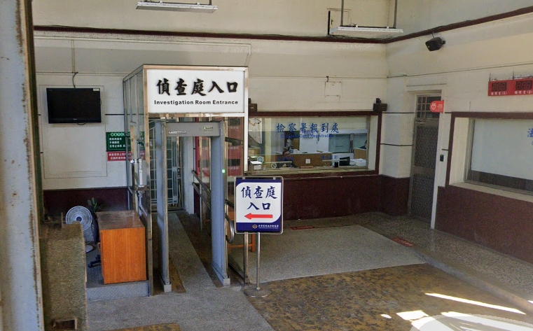 魏偕峯在雲林地檢署內一路跟蹤尾隨女同事。（翻攝自Google Maps）