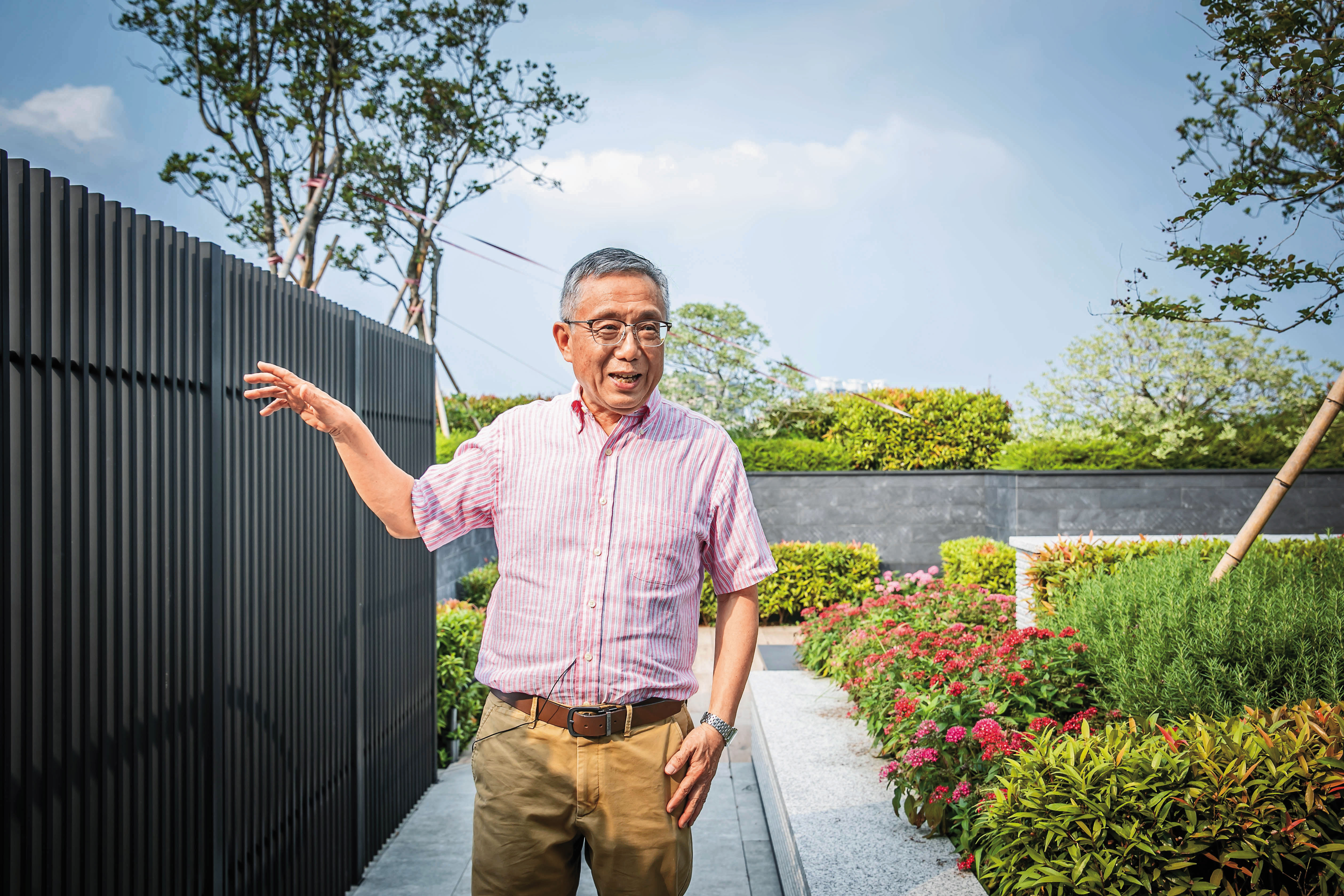 北市永康商圈自辦都更案住戶于復華，用信任和智慧與鄰居打造居住安全。