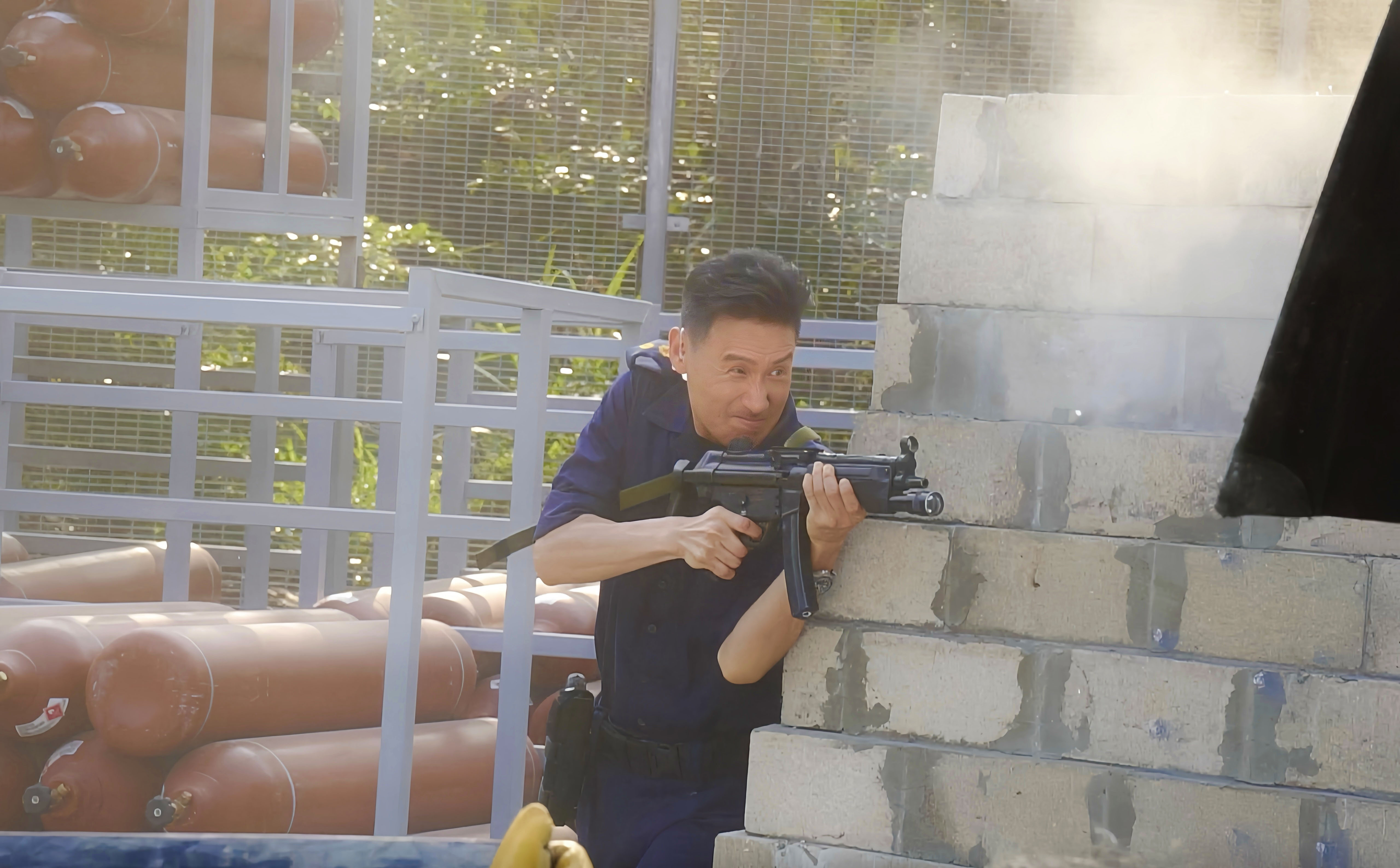  000 000張學友在電影中有文戲也有武戲。（華映提供）