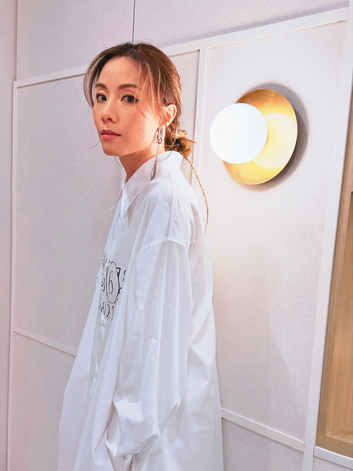 鄧麗欣和王子邱勝翊2018年認愛同居，2021年和平分手。（翻攝自鄧麗欣IG）