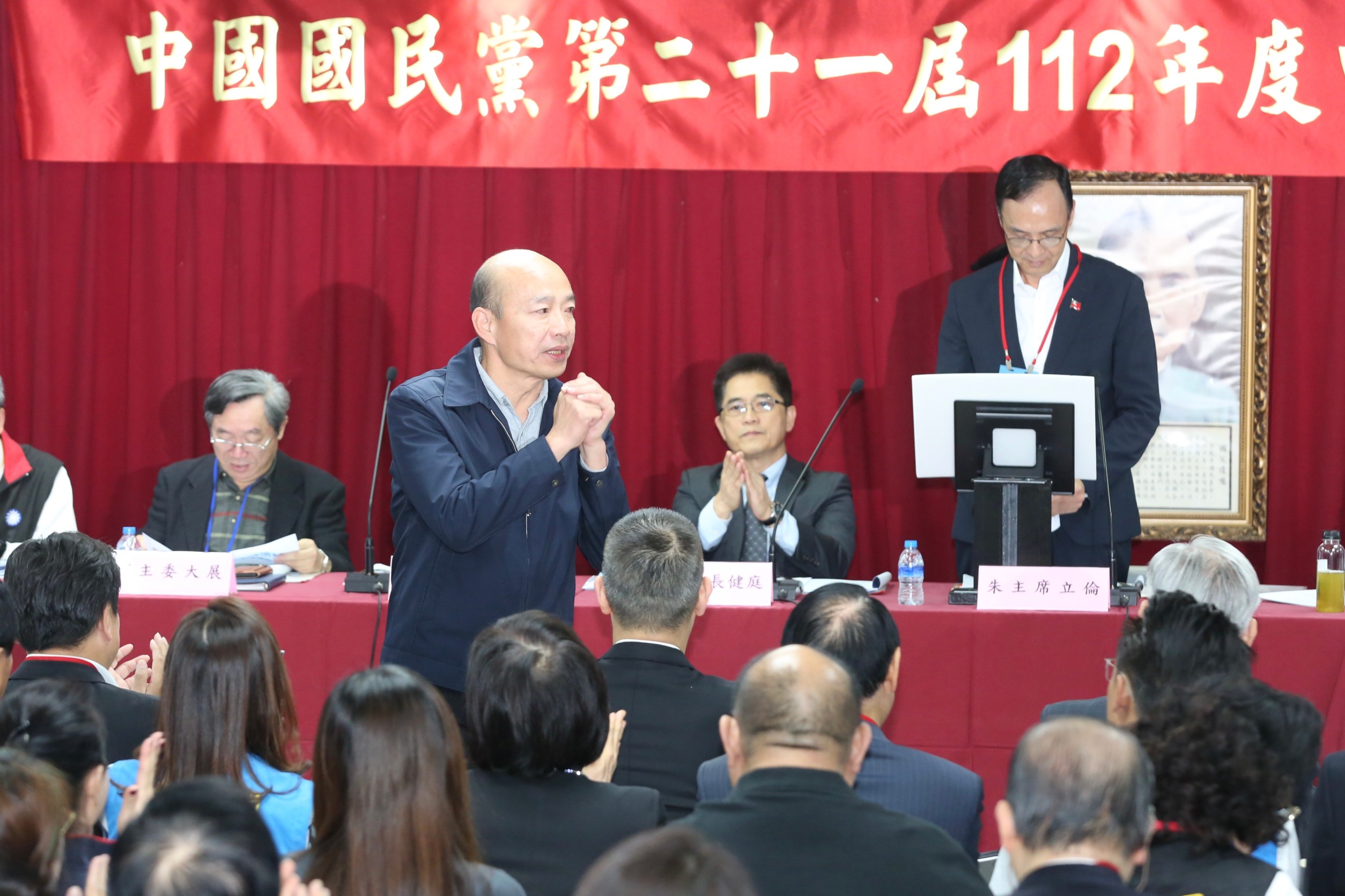 國民黨昨公布不分區名單,前高雄市長韓國瑜以第一名入列。