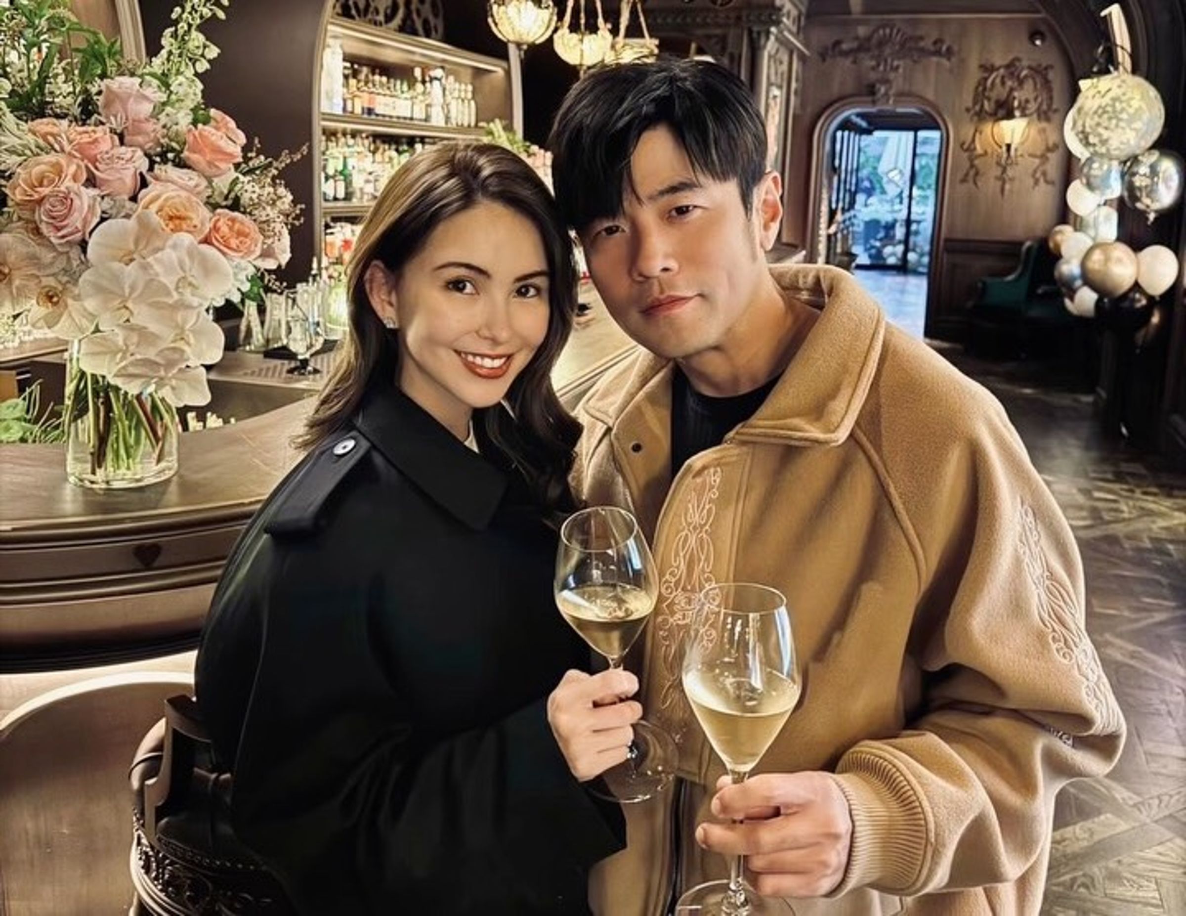 周杰倫和昆凌慶祝結婚11週年。（翻攝周杰倫IG）