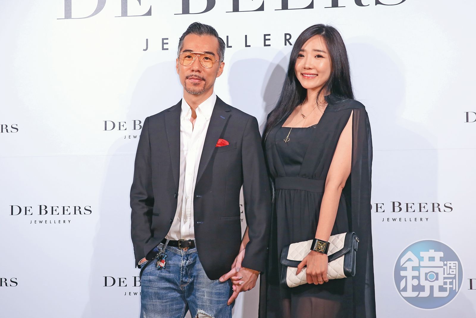 許允樂（右）非常想當媽媽，但前夫張兆志（左）堅持不生，於是協議離婚