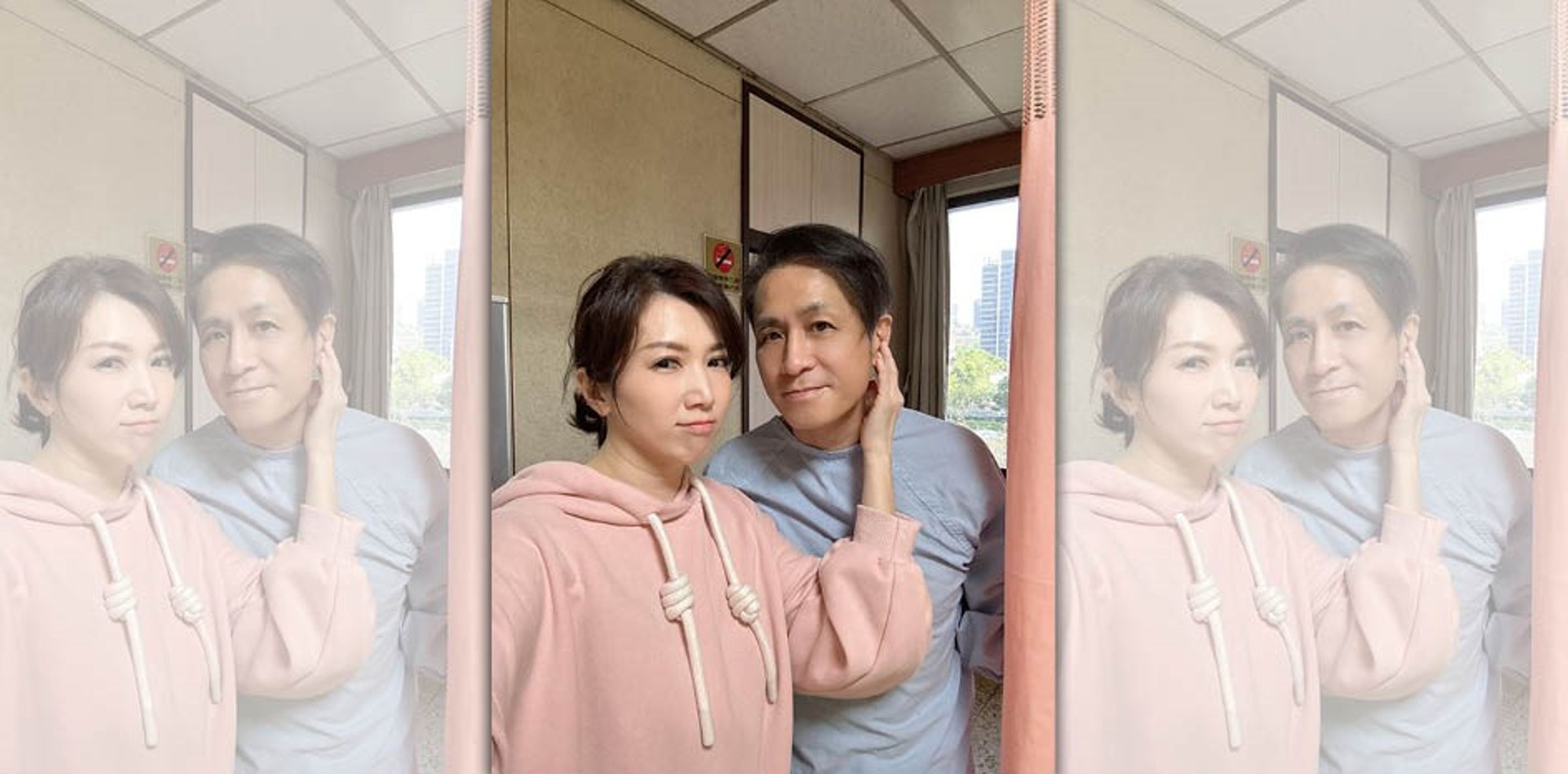 廖家儀透露,老公又住進醫院檢查身體,不過目前一切狀況穩定。(翻攝自廖家儀臉書)